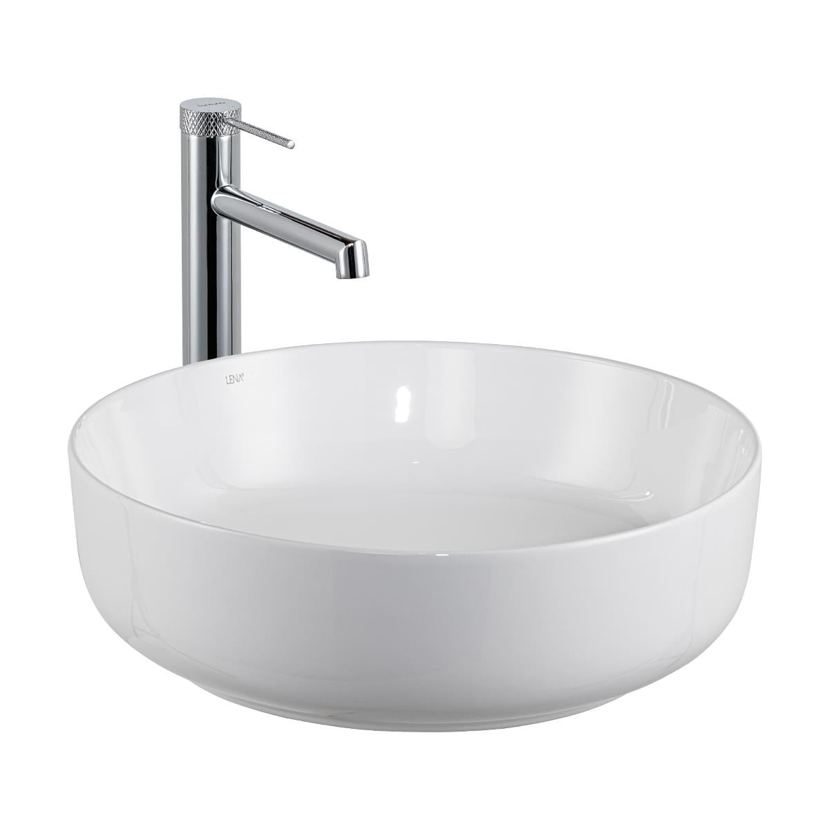 E-W1201 Tezgah Üstü Lavabo Beyaz