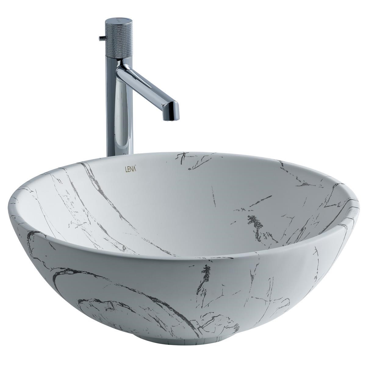EH-2020M3 Tezgah Üstü Porselen Lavabo