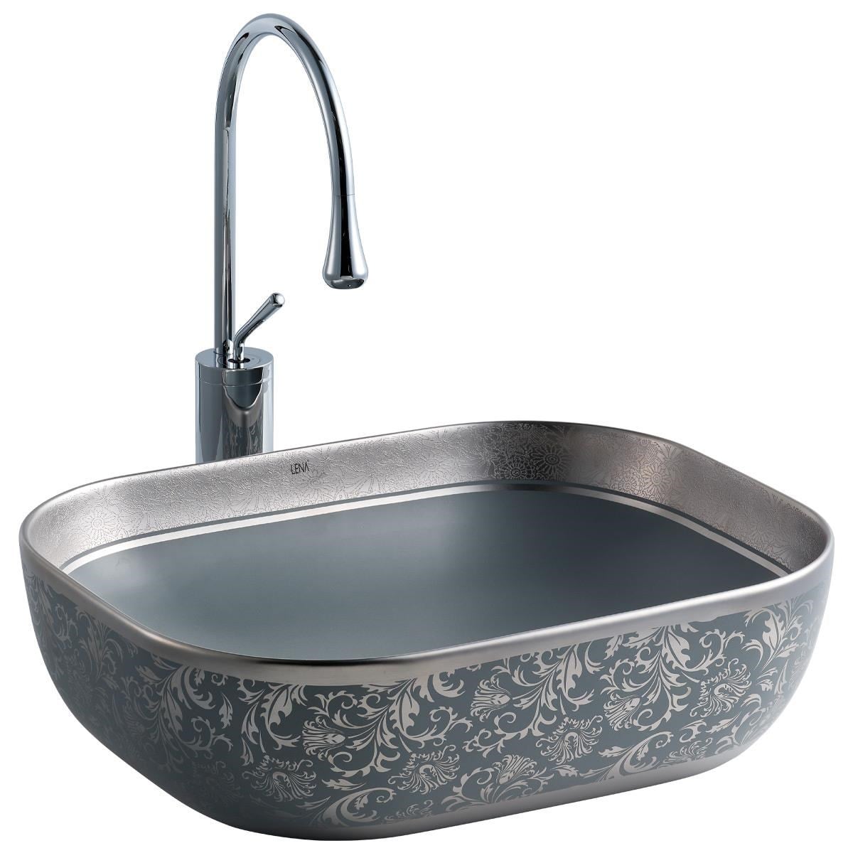 EH-4290MGG Tezgah Üstü Porselen Lavabo