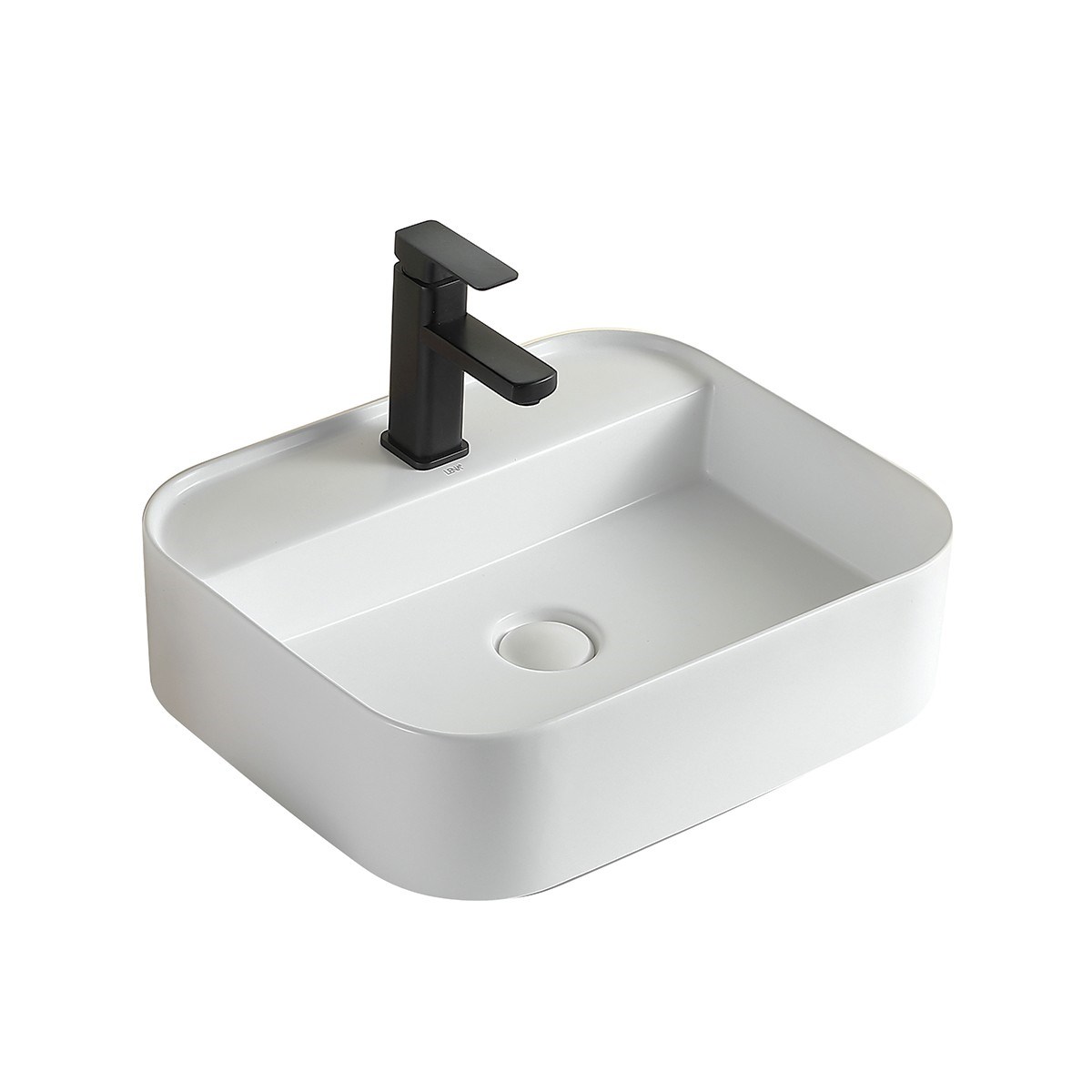 EY-4720MB Mat Beyaz Tezgah Üstü Lavabo 