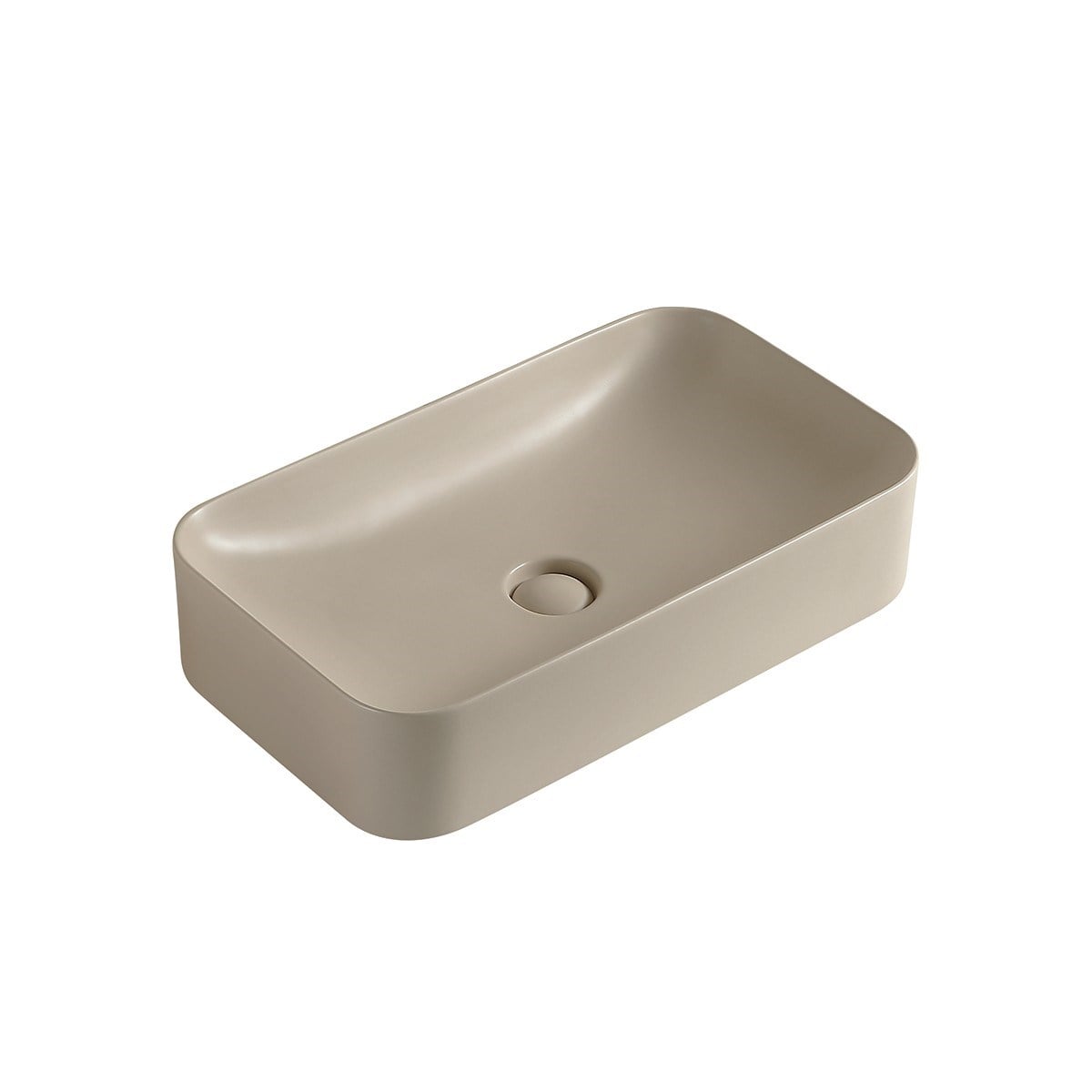 EY-4730MK Mat Cappucino Tezgah Üstü Lavabo