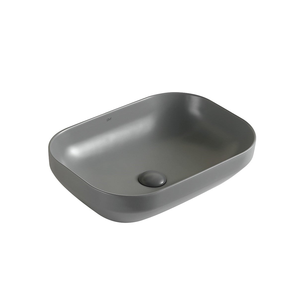EY-4740MG Mat Gri Tezgah Üstü Lavabo