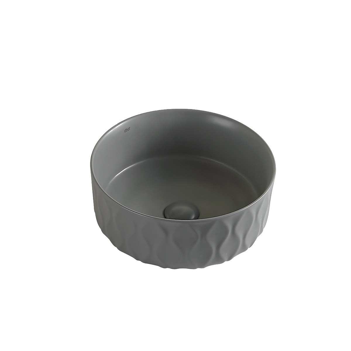 EY-4750MG Mat Gri Tezgah Üstü Lavabo