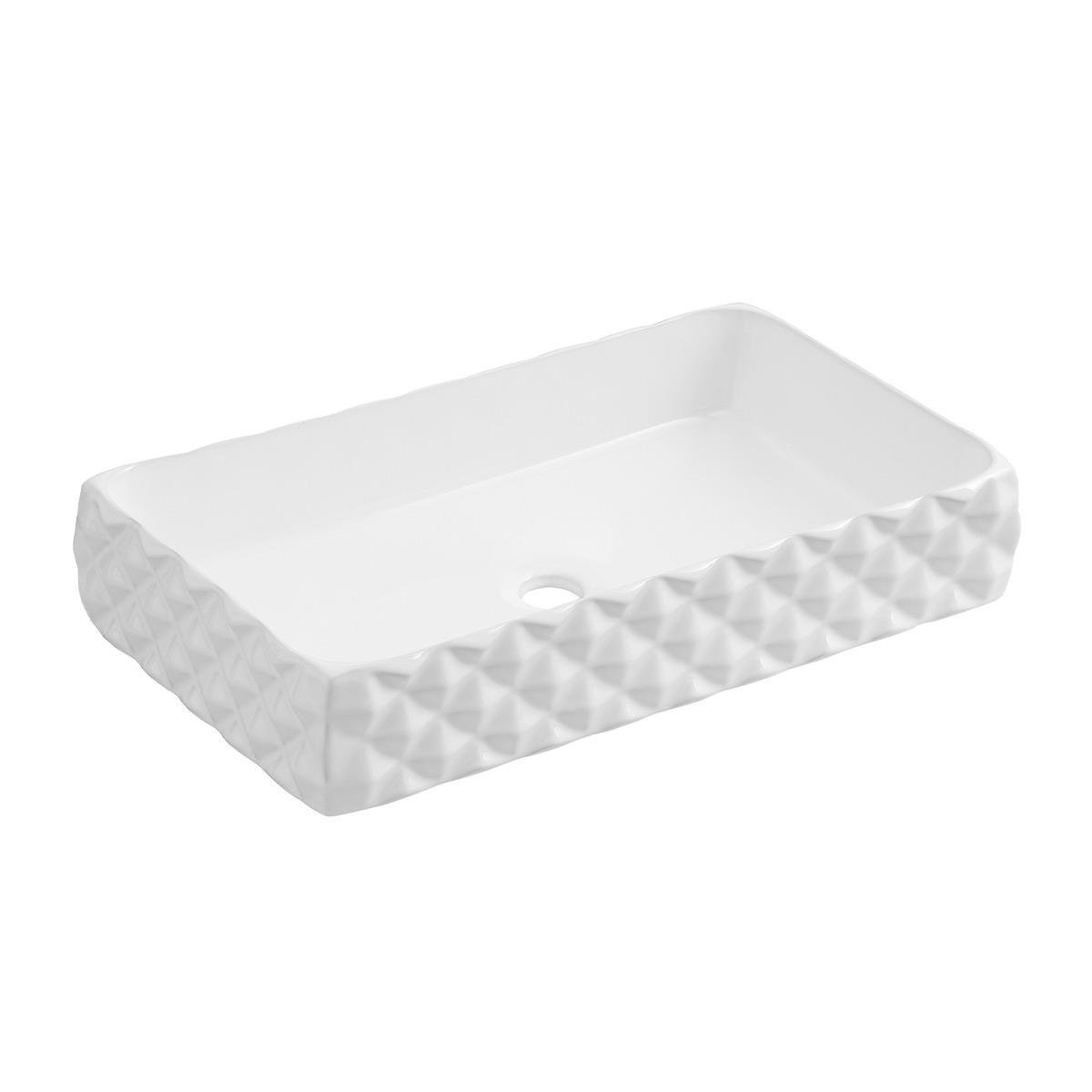 EY-7000 Tezgah Üstü Lavabo Beyaz