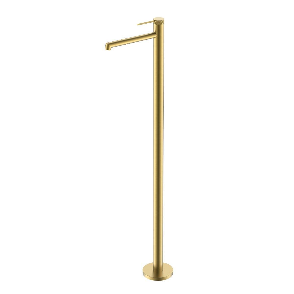 FJ-9212 Mat Altın Ayaklı Lavabo Bataryası