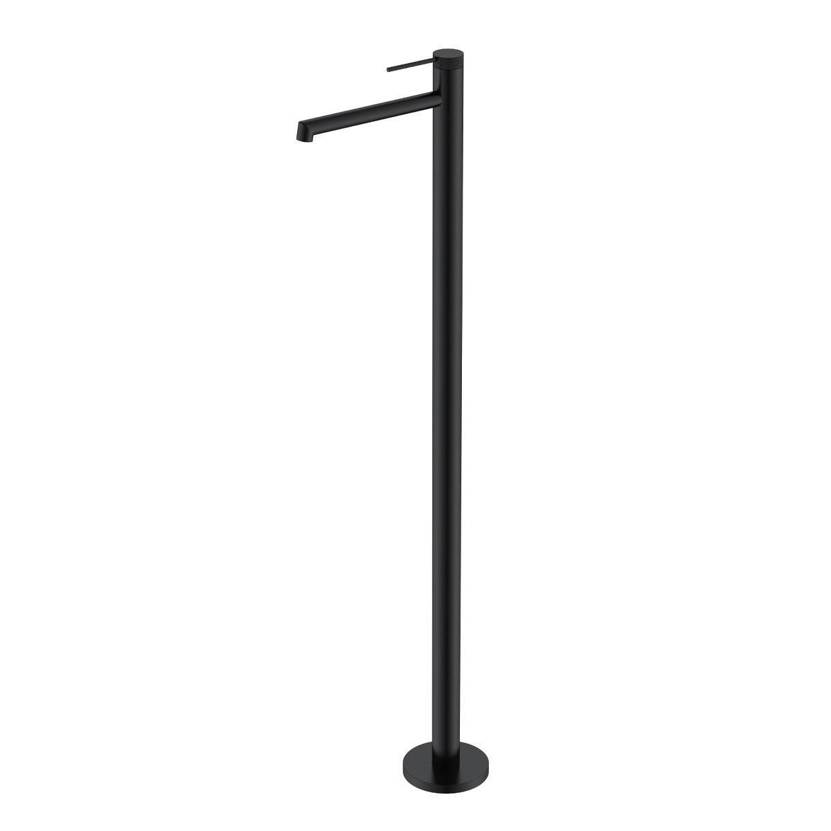 FJ-9215 Mat Siyah Ayaklı Lavabo Bataryası