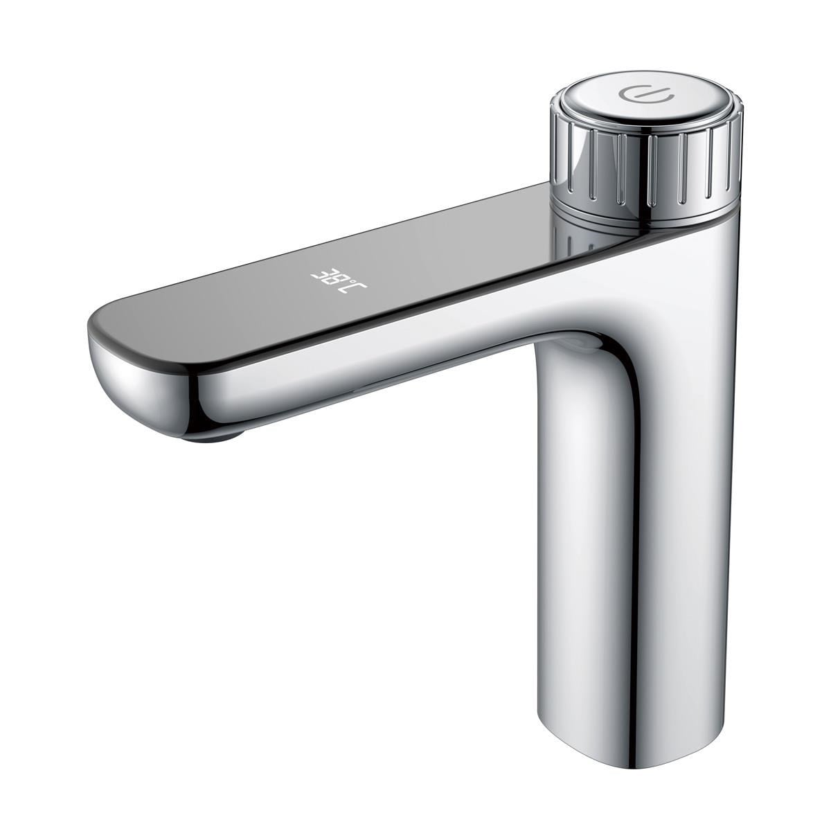 FJ-D101 Krom Dijital Lavabo Bataryası