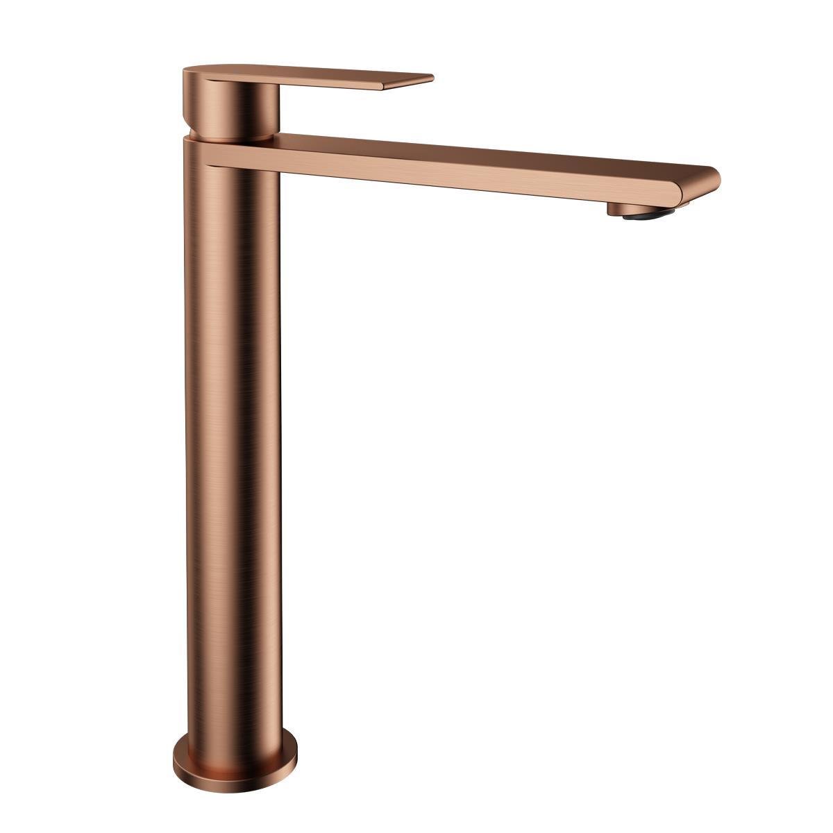 FJ-SS1023 Mat Rose Yüksek Lavabo Bataryası 