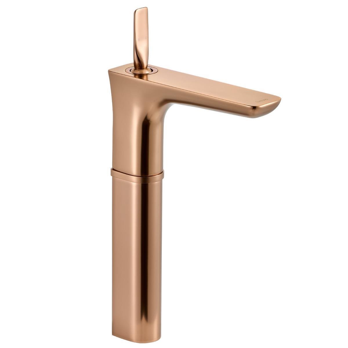 FK-5123 Yüksek Lavabo Bataryası Mat Rose