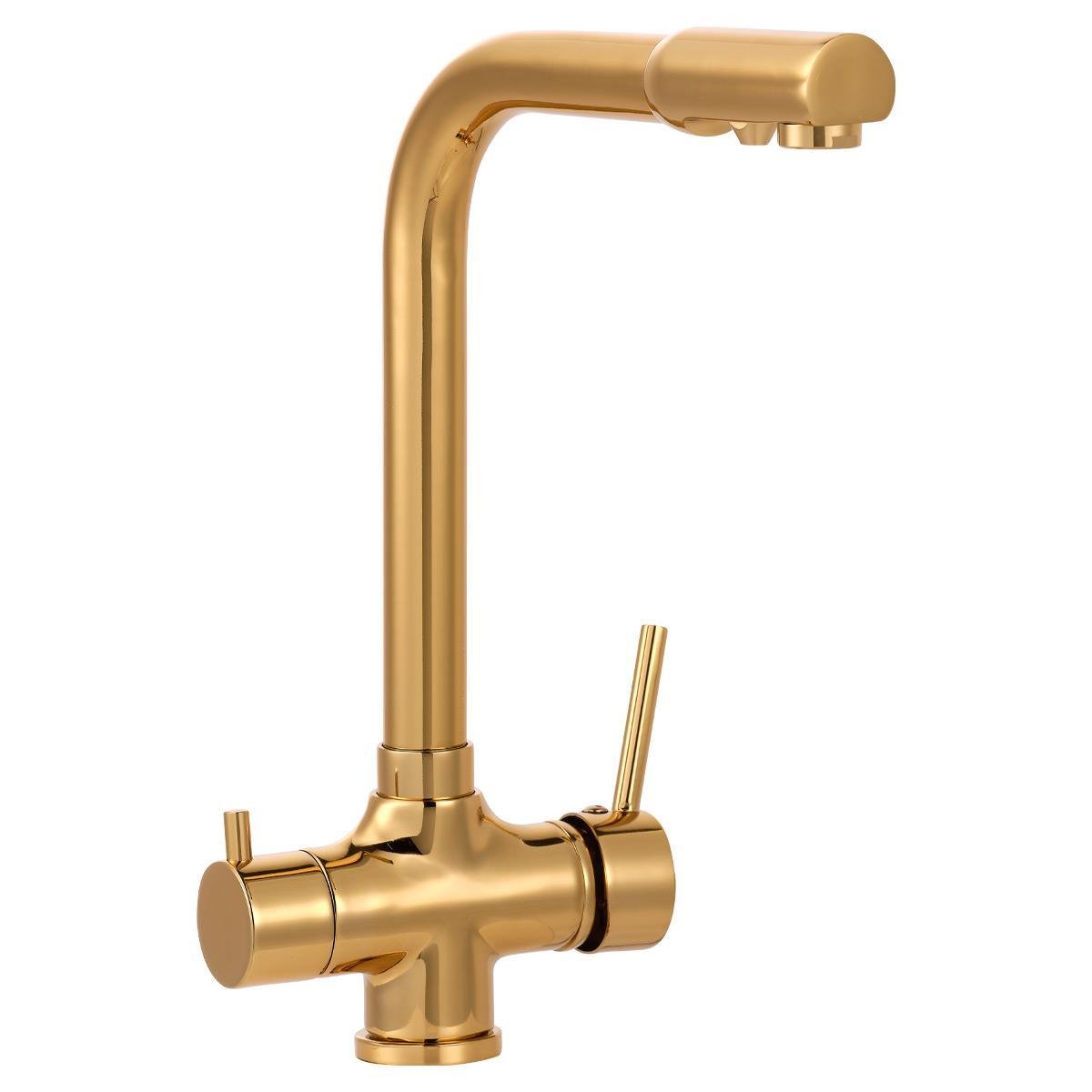 Mutfak Eviye Bataryası Arıtmalı Altın