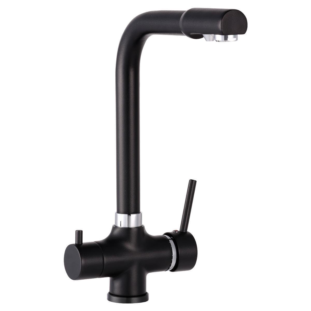 Mutfak Eviye Bataryası Arıtmalı Siyah