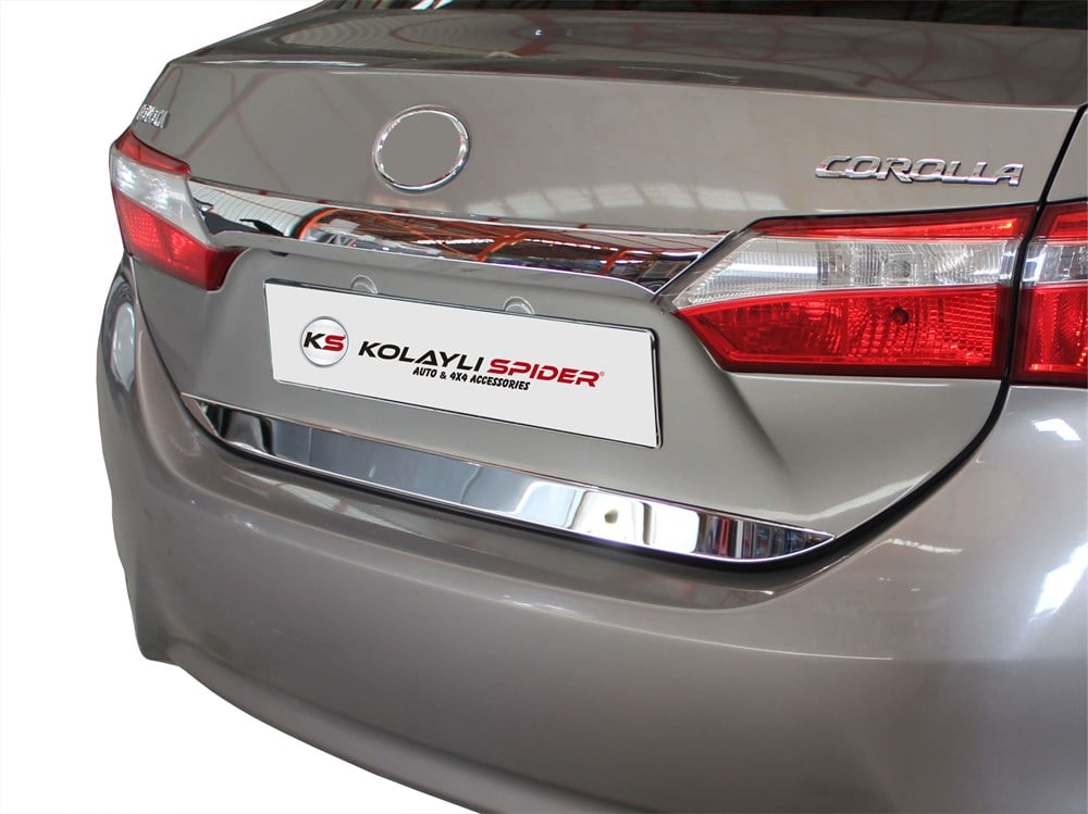 Corolla 11 E170 Bagaj Alt Çıta Krom 2014 ve Sonrası, 