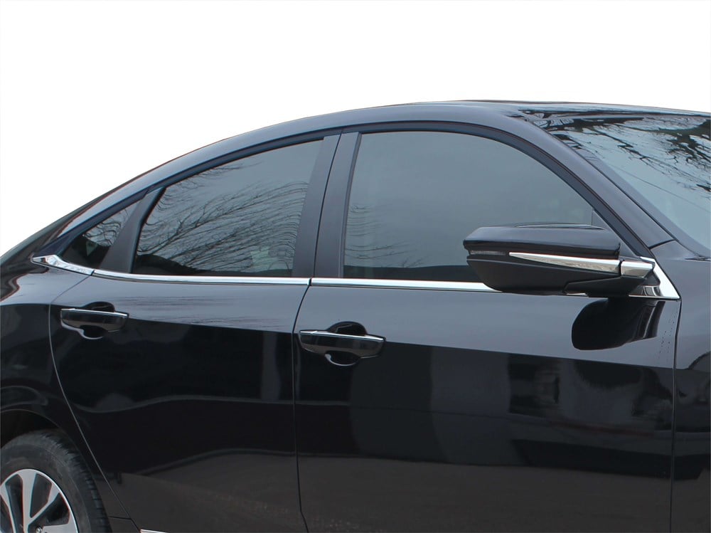 Honda Civic 10 Cam Çıtası 8 Prç.  P.Çelik 2016 ve Sonrası, 