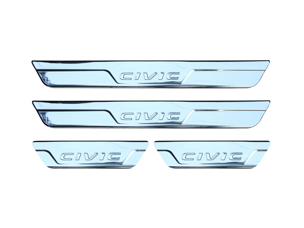 Honda Civic 10 Kapı Eşiği 4 Prç. P.Çelik 2016 ve Sonrası, 