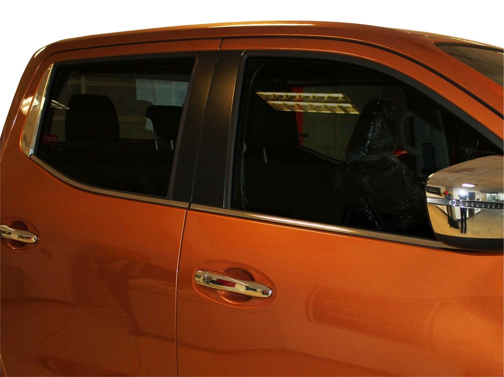 Nissan Navara Cam Çıtası 4 Prç Krom 2016 ve Sonrası, 