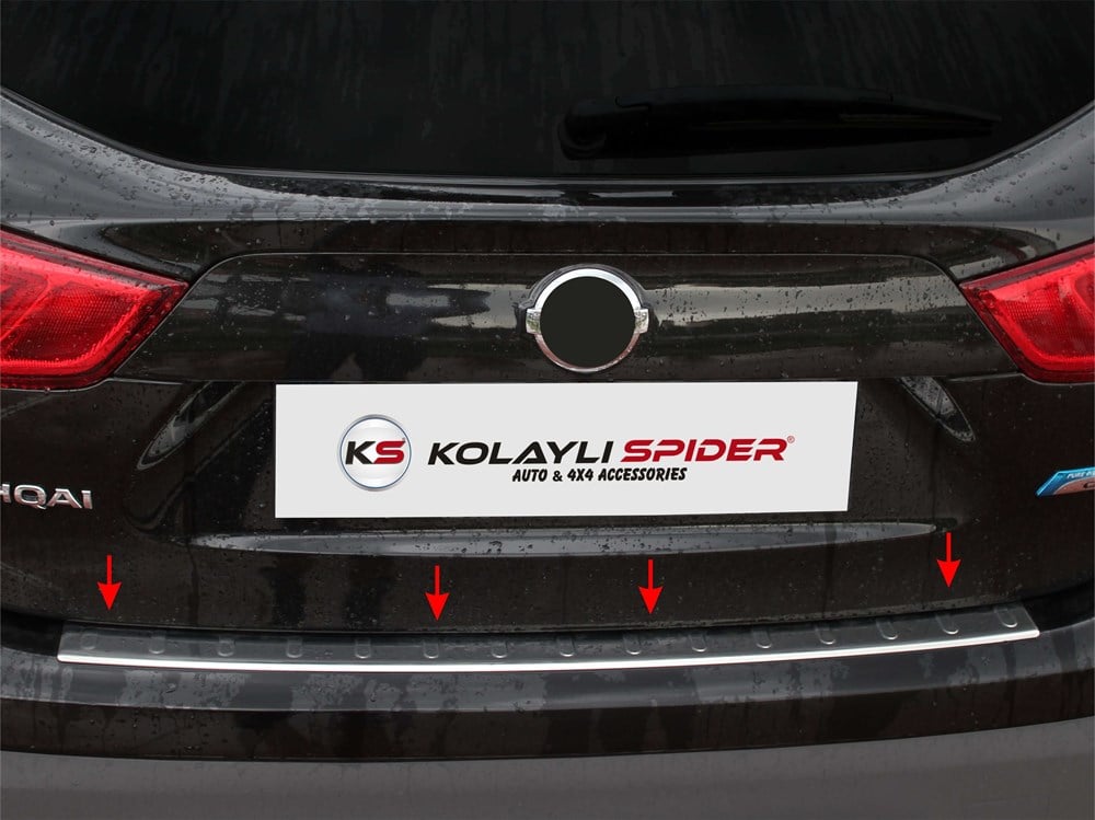 Nissan Qashqai J11 Arka Tampon Eşiği P.Çelik, 