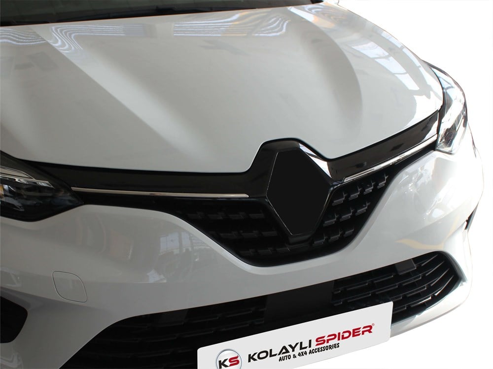 Renault Clio 5 Ön Panjur 2 Prç. Krom 2019 ve Sonrası , Renault Clio 5 Ön Panjur 2 Prç. Krom 2019 ve Sonrası 