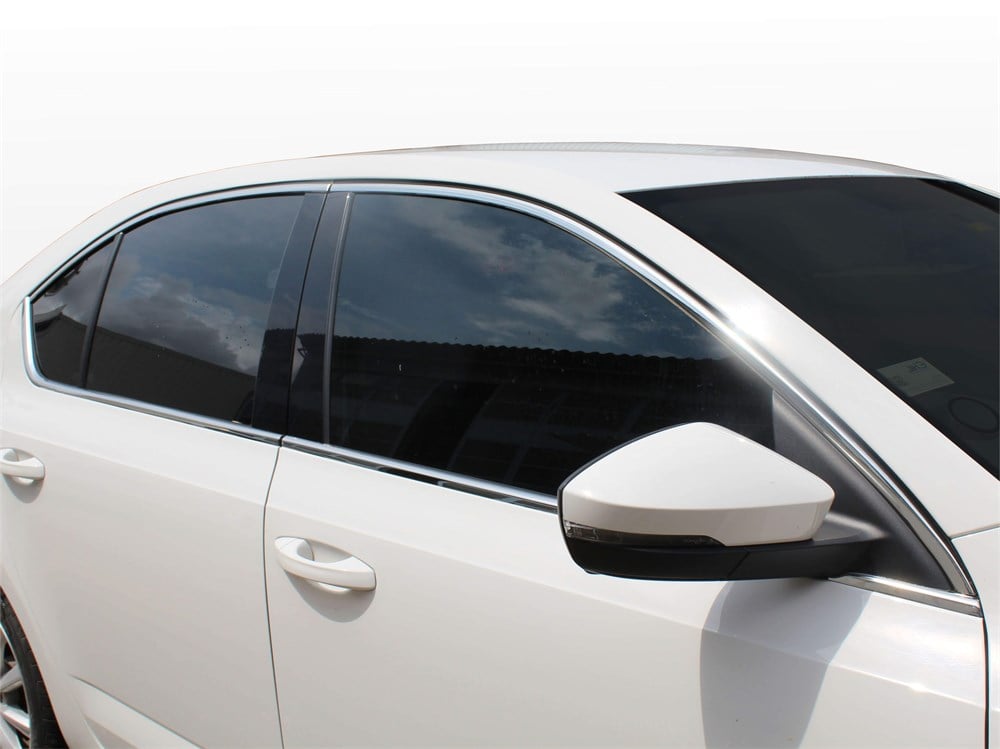 Skoda Octavia A7 Cam Çerçevesi 10 Prç Krom 2013 ve Sonrası, 