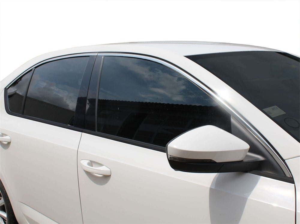 Skoda Octavia A7 Cam Üst Çıtası 4 Prç Krom 2013 ve Sonrası, 