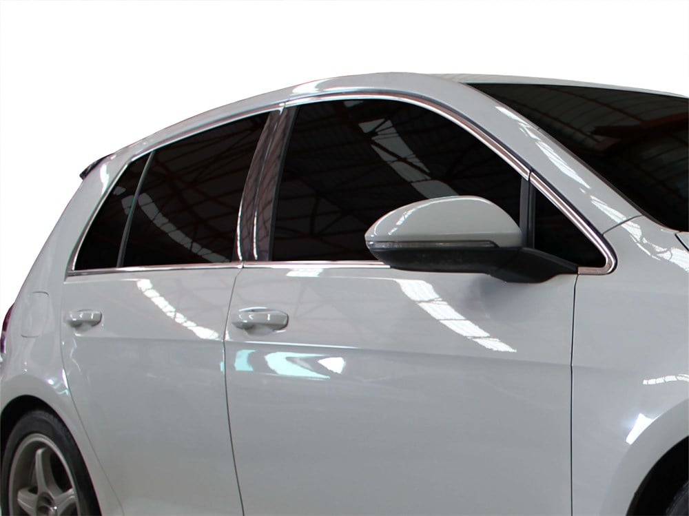 VW Golf 7 Cam Çerçevesi 10 Prç Krom 2013 ve Sonrası, 