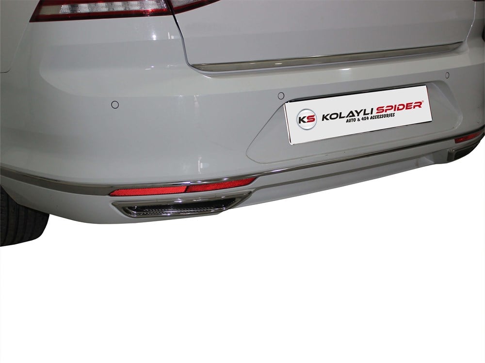 VW Passat 8.5 Arka Tampon Alt Çıtası 3 Prç. P. Çelik 2019 ve Sonrası, 
