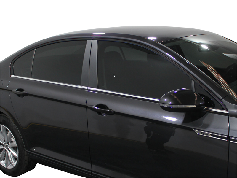 VW Passat B8 Cam Çıtası 4 Prç. Krom 2015-2019, VW Passat B8 Cam Çıtası 4 Prç. Krom 2015-2019
