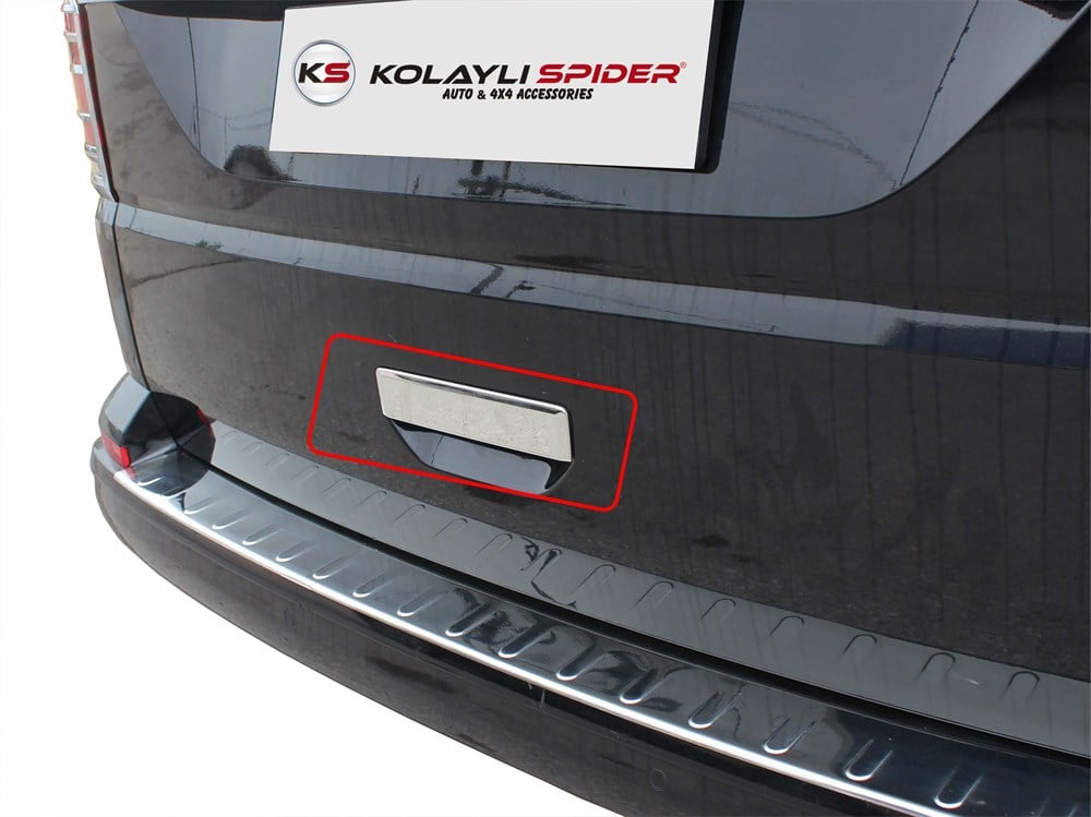 VW Transporter T6.1 Bagaj Açma Krom 2020 ve Sonrası, VW Transporter T6.1 Bagaj Açma Krom 2020 ve Sonrası