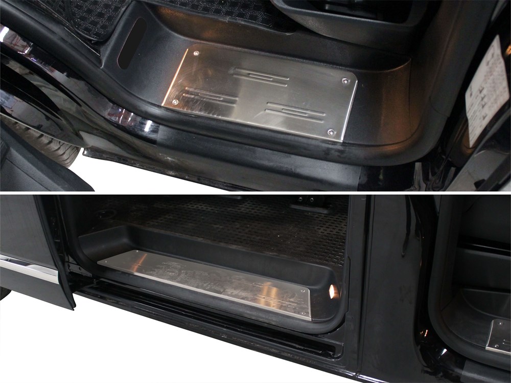 VW Transporter T6.1 Kapı Eşiği 3 Prç. Krom 2020 ve Sonrası, VW Transporter T6.1 Kapı Eşiği 3 Prç. Krom 2020 ve Sonrası