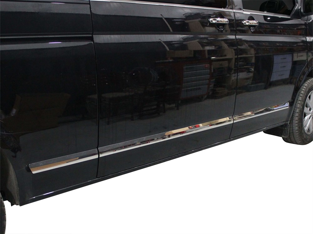 VW Transporter T6.1 Yan Kapı Çıtası 5 Prç. Krom 2020 ve Sonrası, vw-transporter-t6.1-yan-kapi-citasi-5-prc.-krom-2020-ve-sonrasi