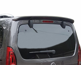 Opel Combo E Spoiler Bagaj Gt Cam Uyumlu (Fiber/Astarlı) 2018 ve Sonrası