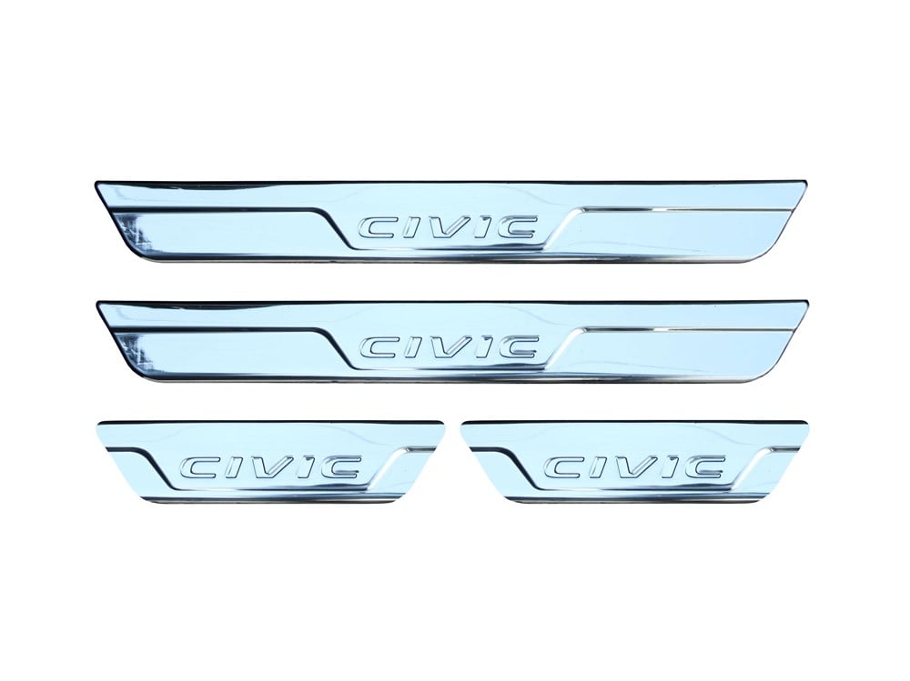 Honda Civic 10 Kapı Eşiği 4 Prç. P.Çelik 2016 ve Sonrası, 