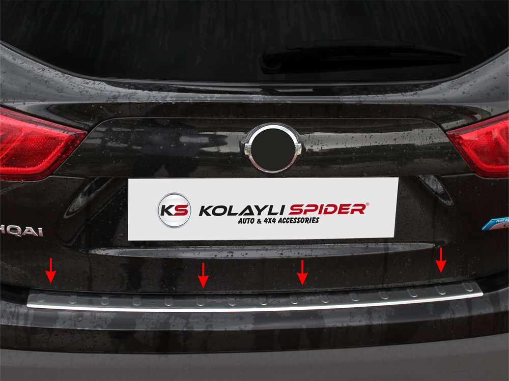 Nissan Qashqai J11 Arka Tampon Eşiği P.Çelik, 