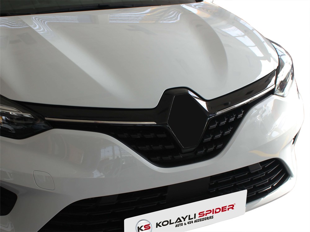 Renault Clio 5 Ön Panjur 2 Prç. Krom 2019 ve Sonrası , Renault Clio 5 Ön Panjur 2 Prç. Krom 2019 ve Sonrası 