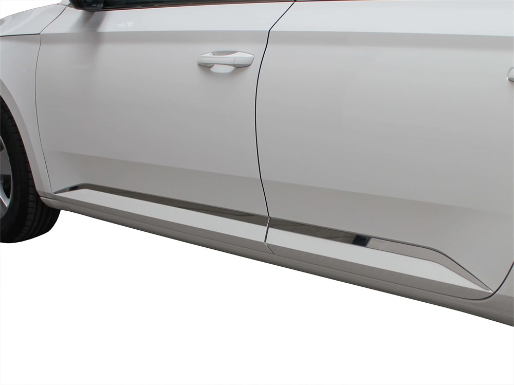 Skoda Super B8 Yan Kapı Çıtası 4 Prç. Krom 2015 ve Sonrası, 