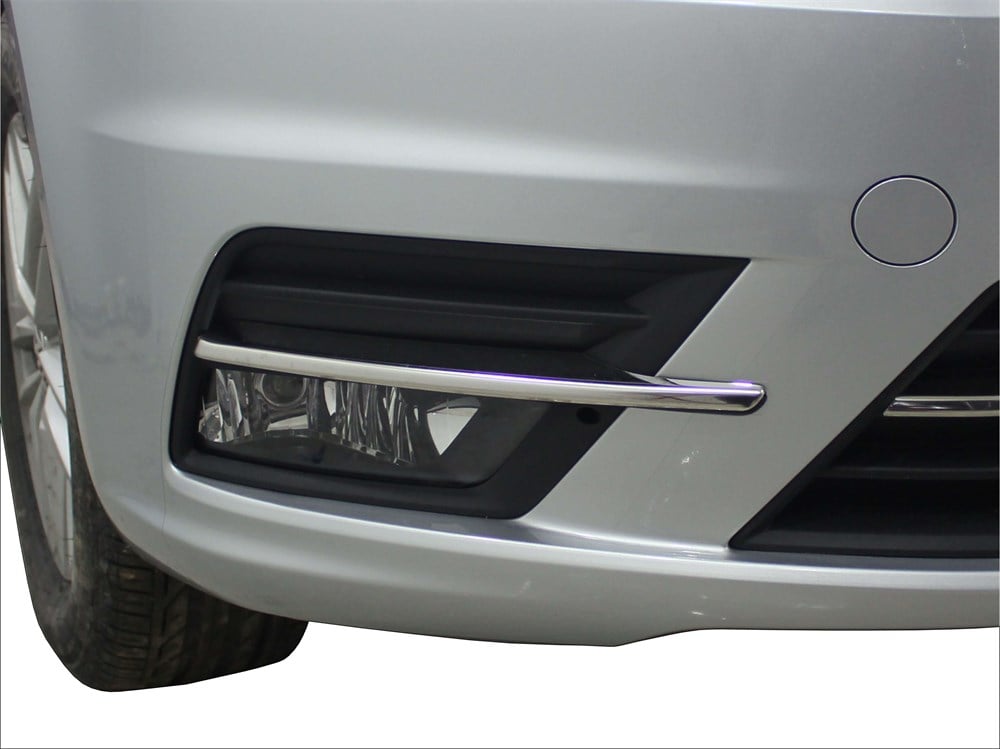 VW Caddy Sis Farı Alt Çıtası 2 Prç Krom 2015 ve Sonrası, 