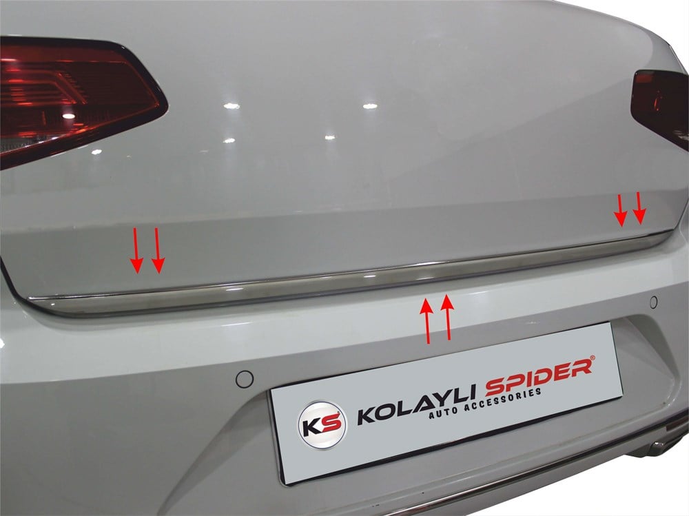 VW Passat B8.5 Bagaj Alt Çıtası Krom 2019 ve Sonrası, 