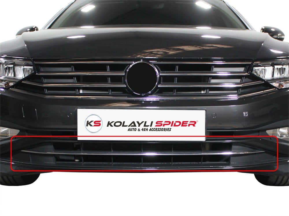 VW Passat B8.5 Ön Tampon Çıtası Krom 2019 ve Sonrası, 
