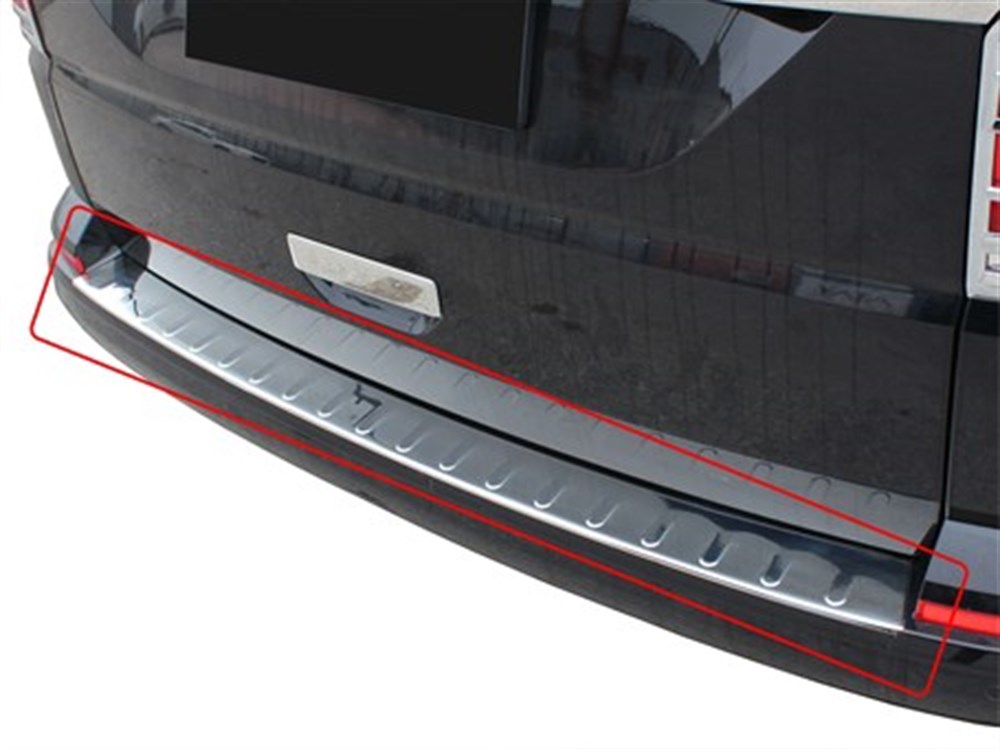 VW Transporter T6 Arka Tampon Eşiği Krom (Formlu) 2015 ve Sonrası, 