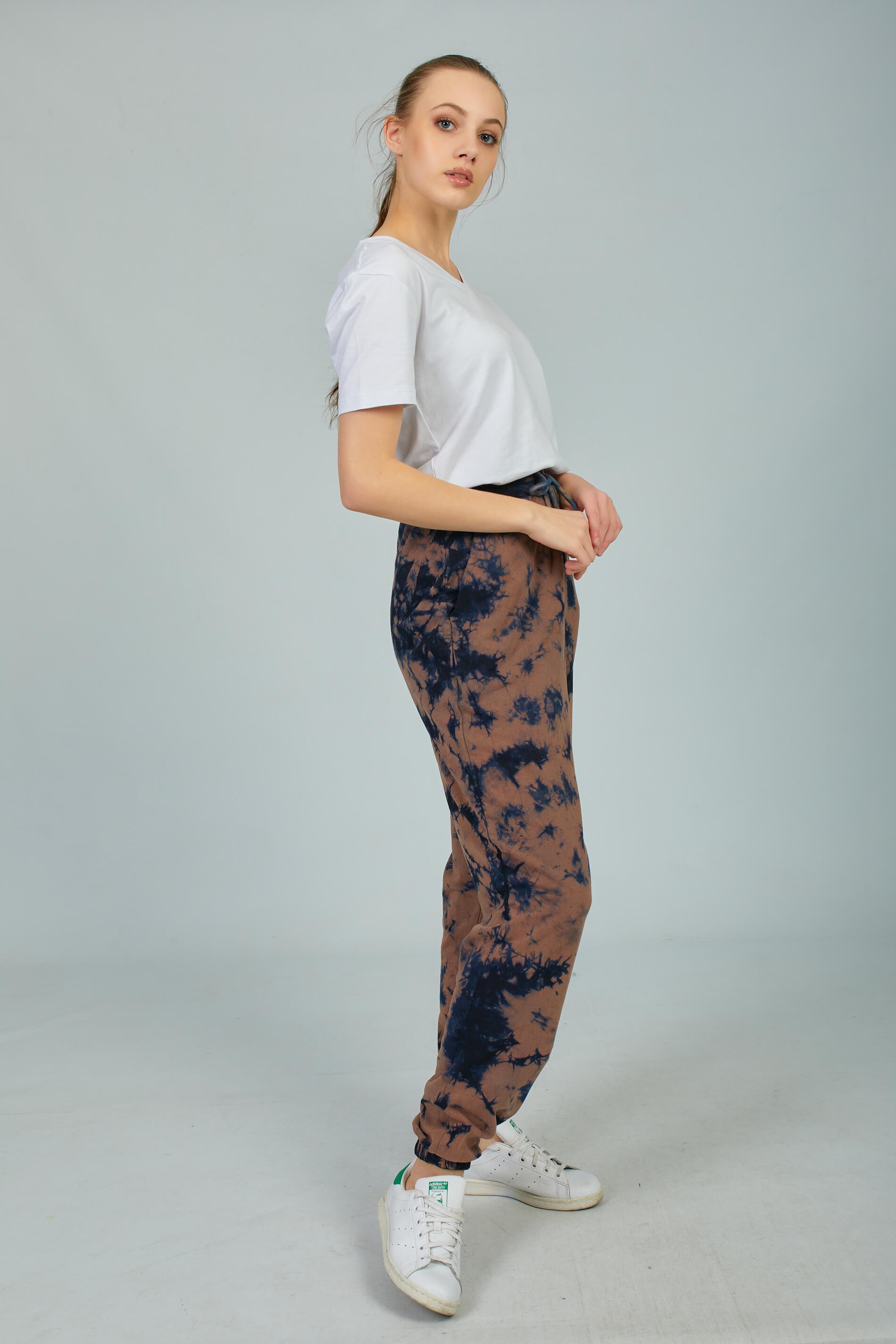 Women s Black Ellesse Tie Dye Joggers