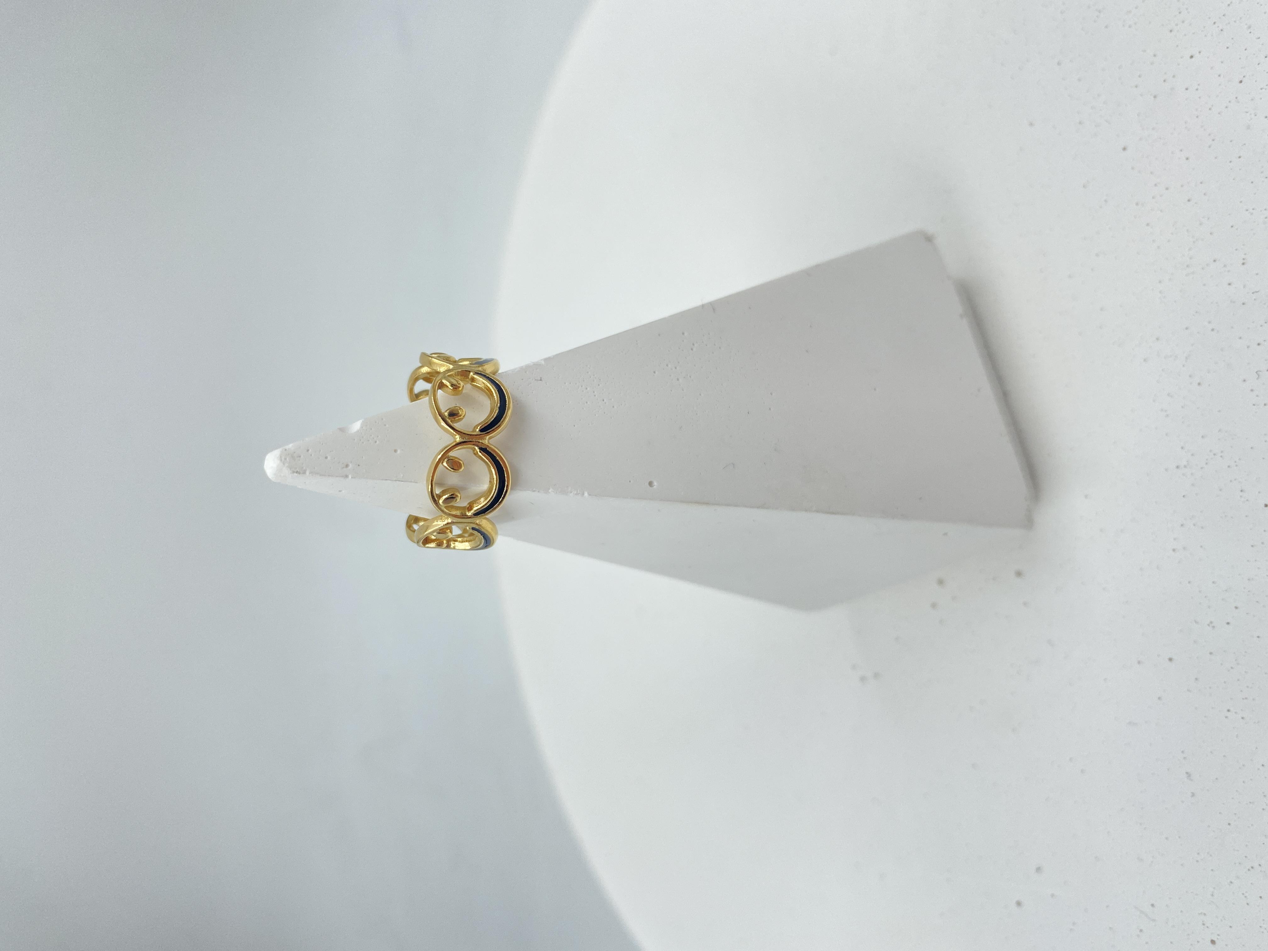 GOLD GÜLEN YÜZ ÇELİK YÜZÜK