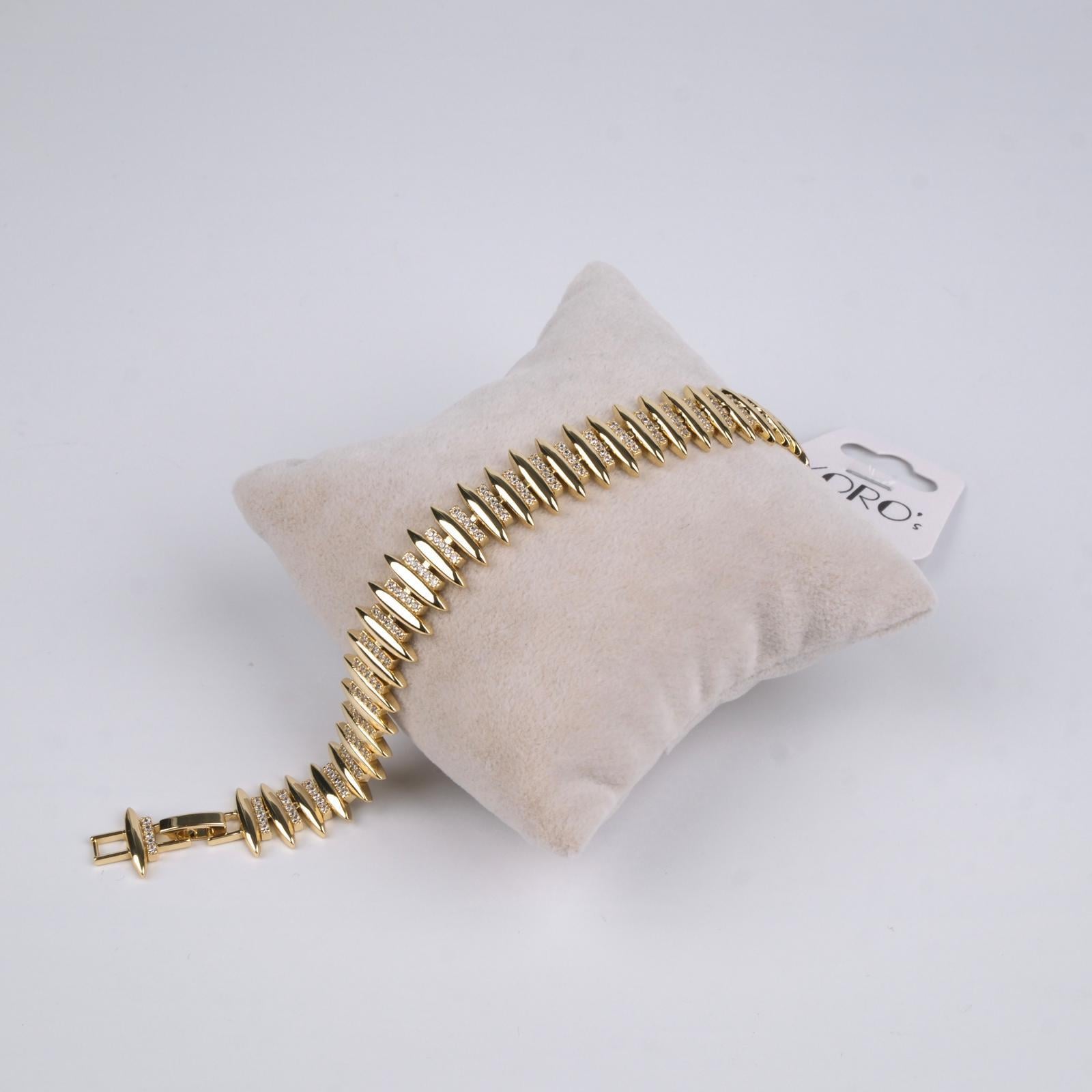 Toptan 14K TAŞLI  BİLEKLİK 