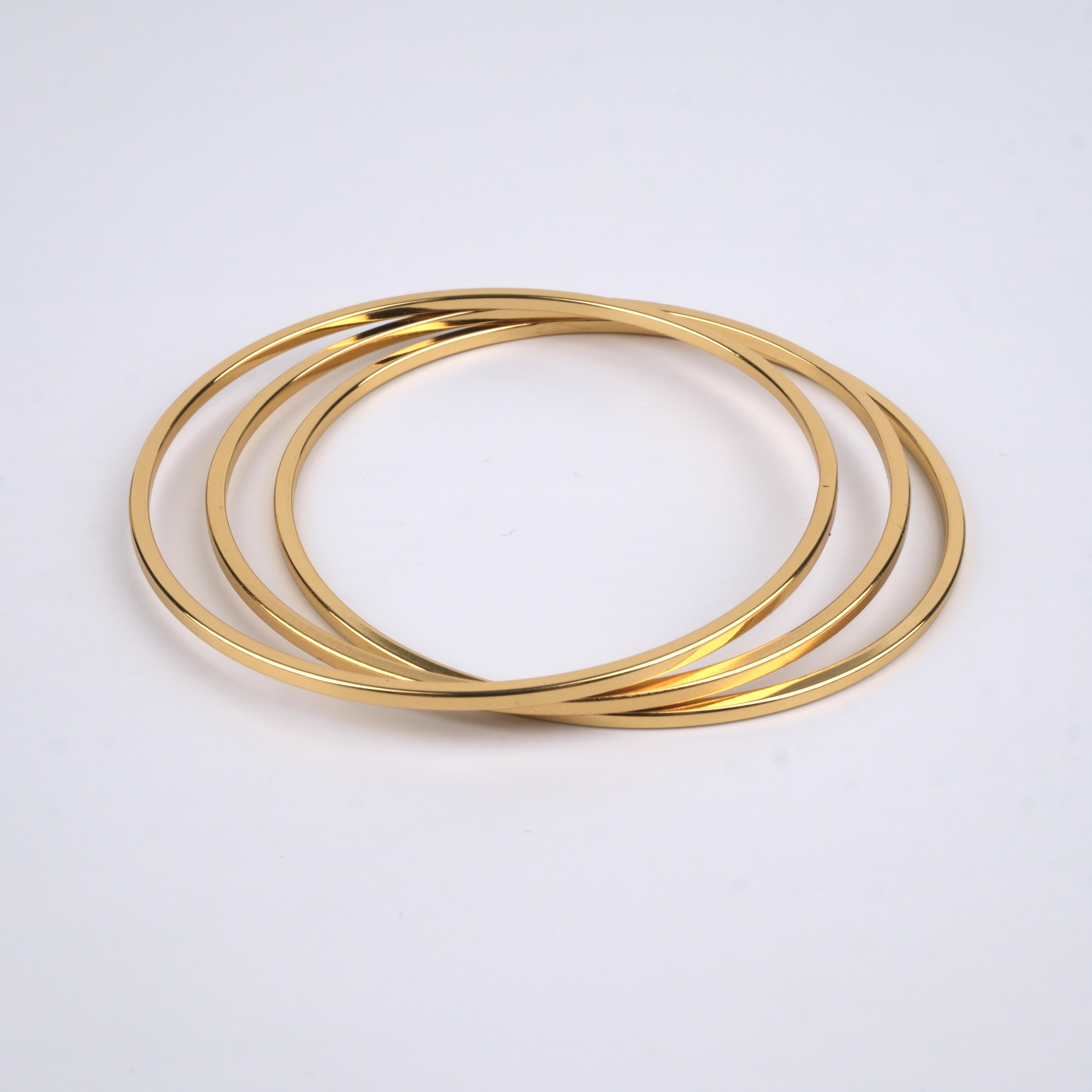 Toptan AJDA BİLEZİK SETİ DÜZ 65MM