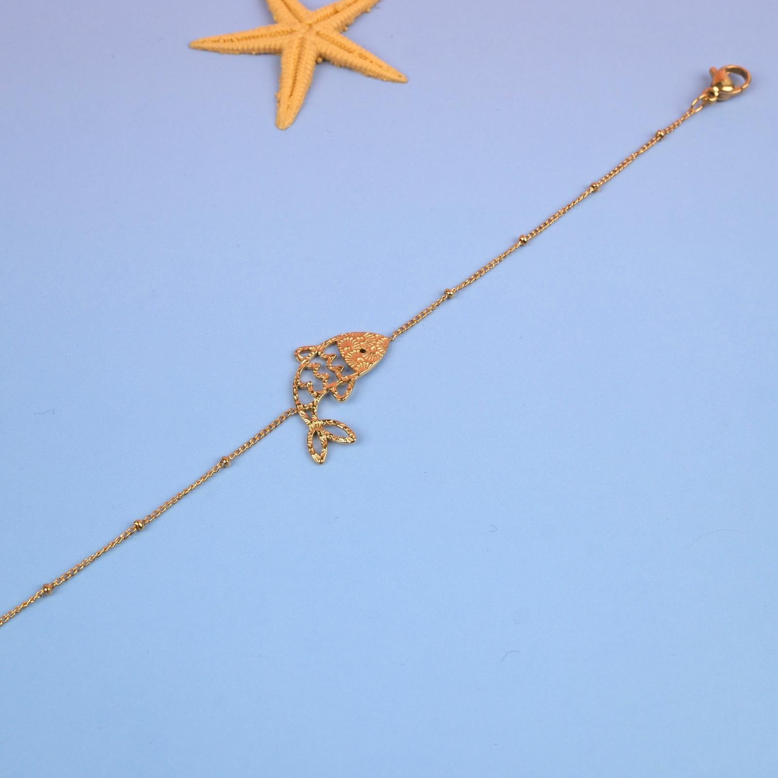 Toptan BALIK ÇELİK BİLEKLİK 