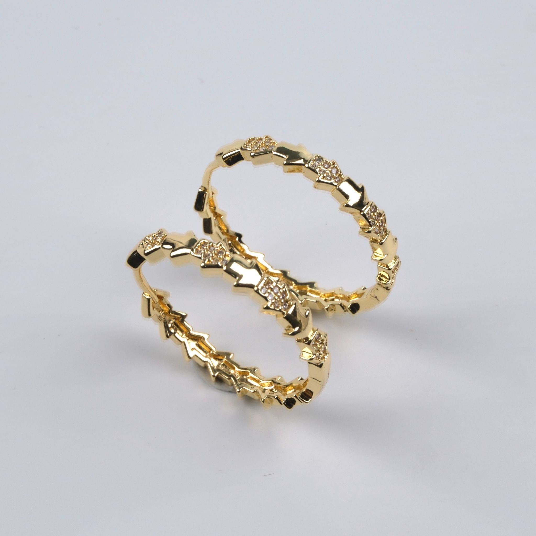 Toptan BÜYÜK BOY HALKA KÜPE 