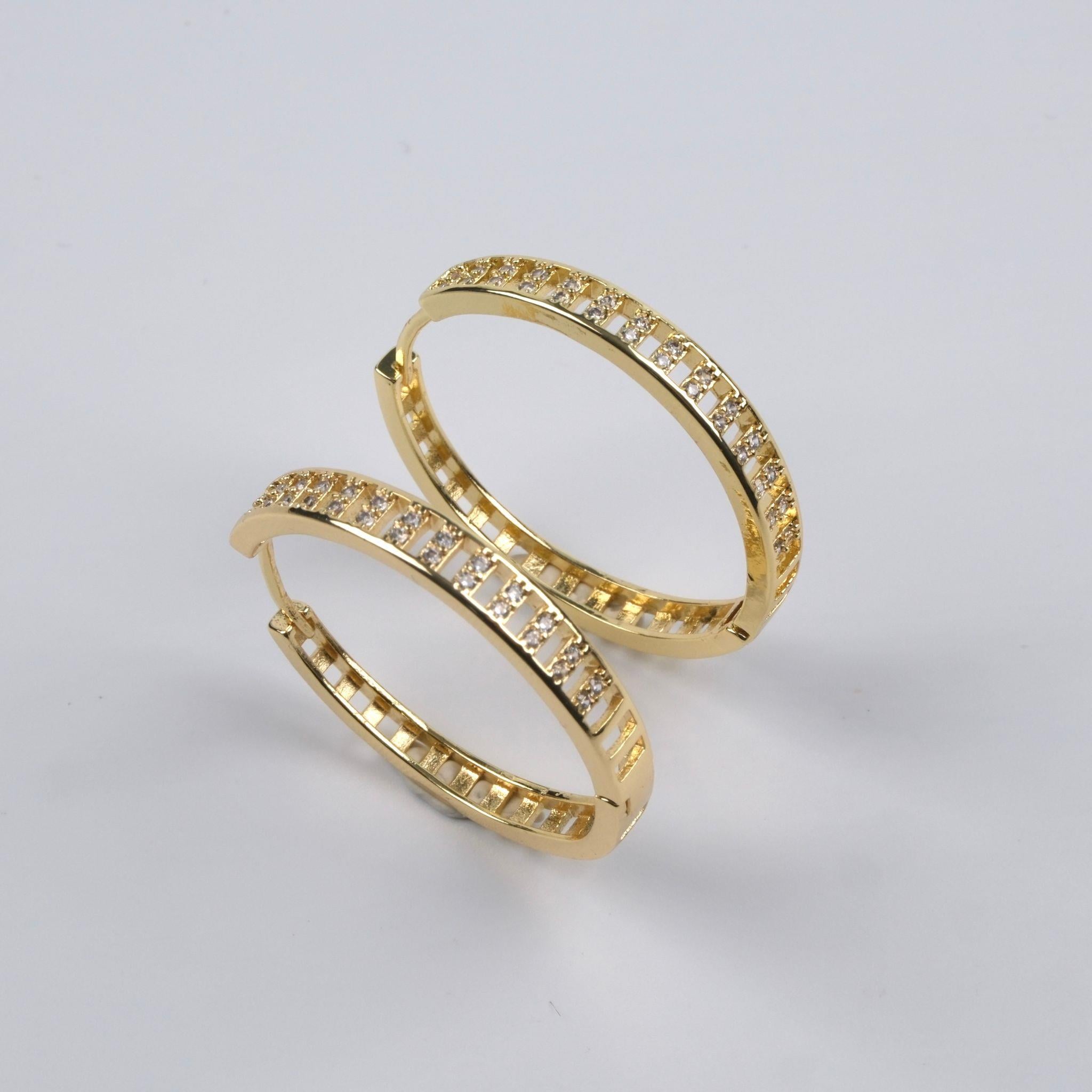 Toptan BÜYÜK BOY HALKA KÜPE 