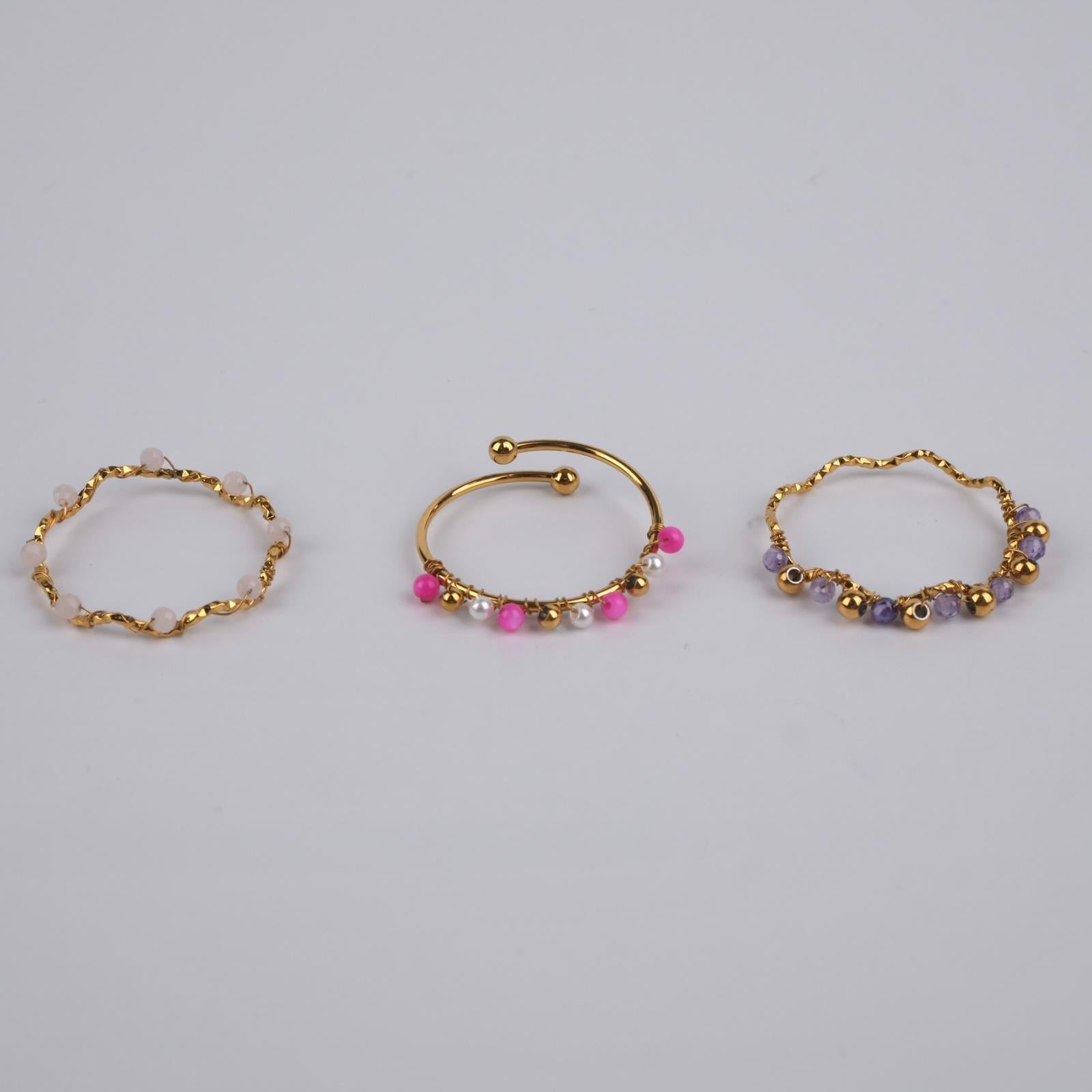 Toptan ÇELİK AYARLANABİLİR YÜZÜK 