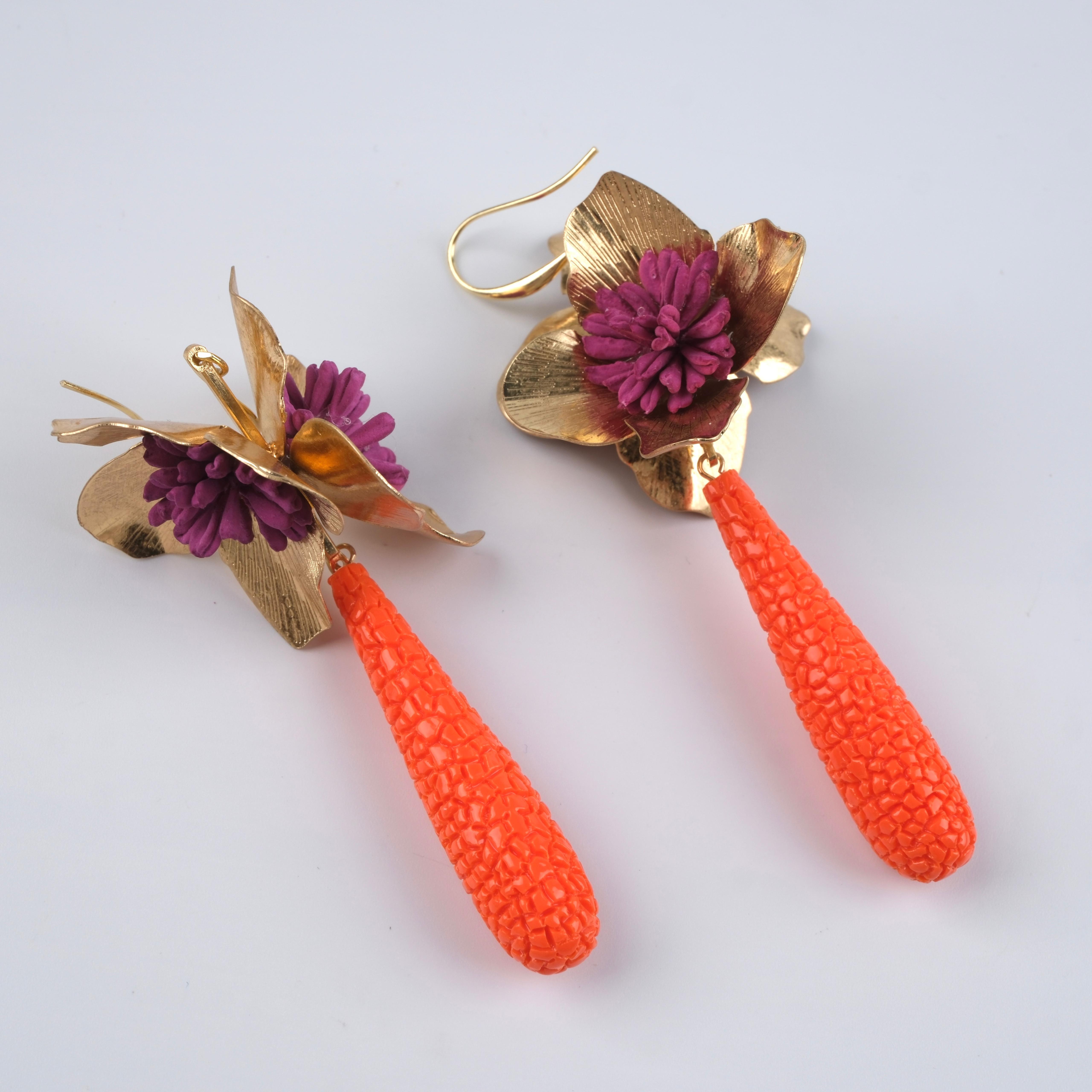 Toptan ÇİÇEK KÜPE 