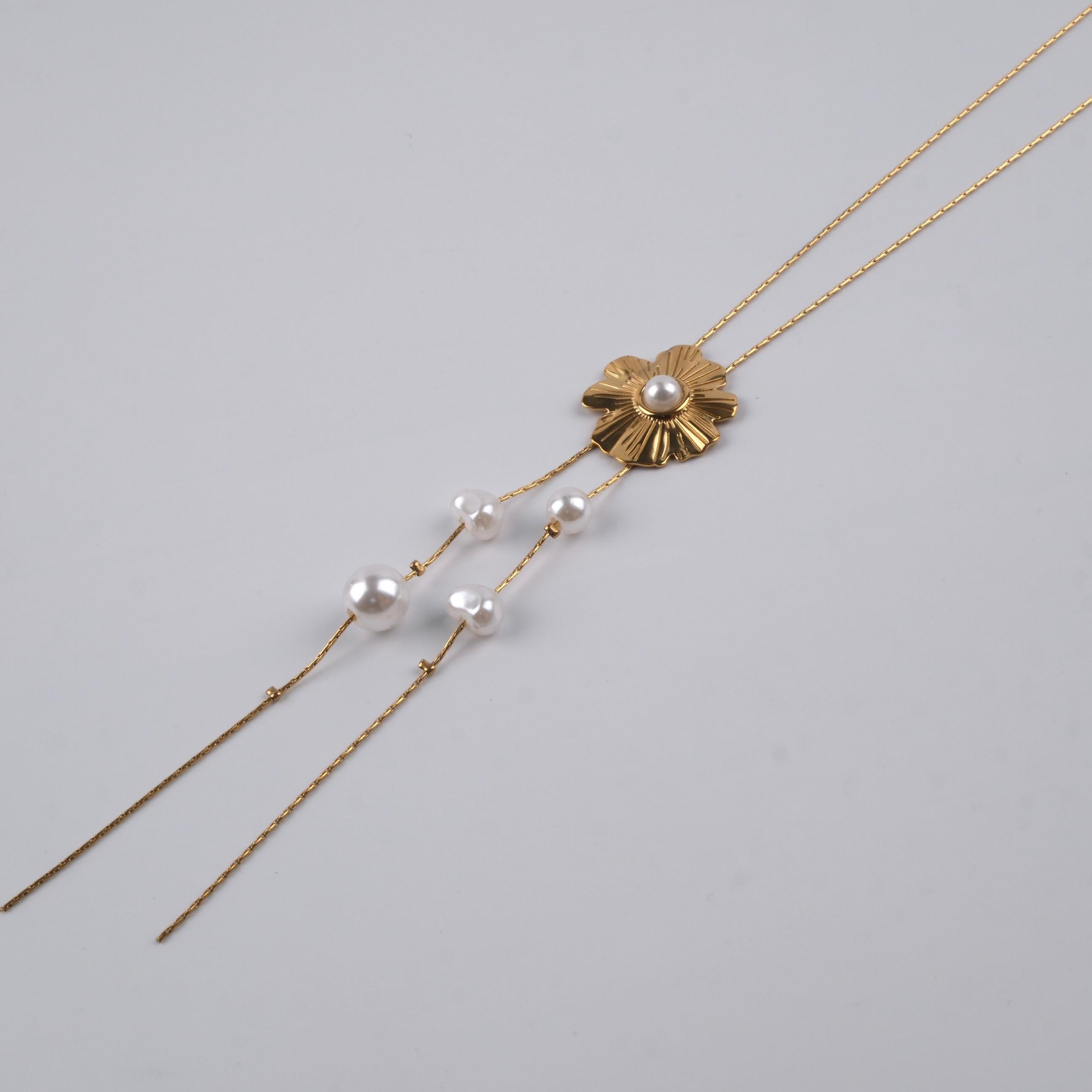 Toptan ÇİÇEK MODEL KOLYE