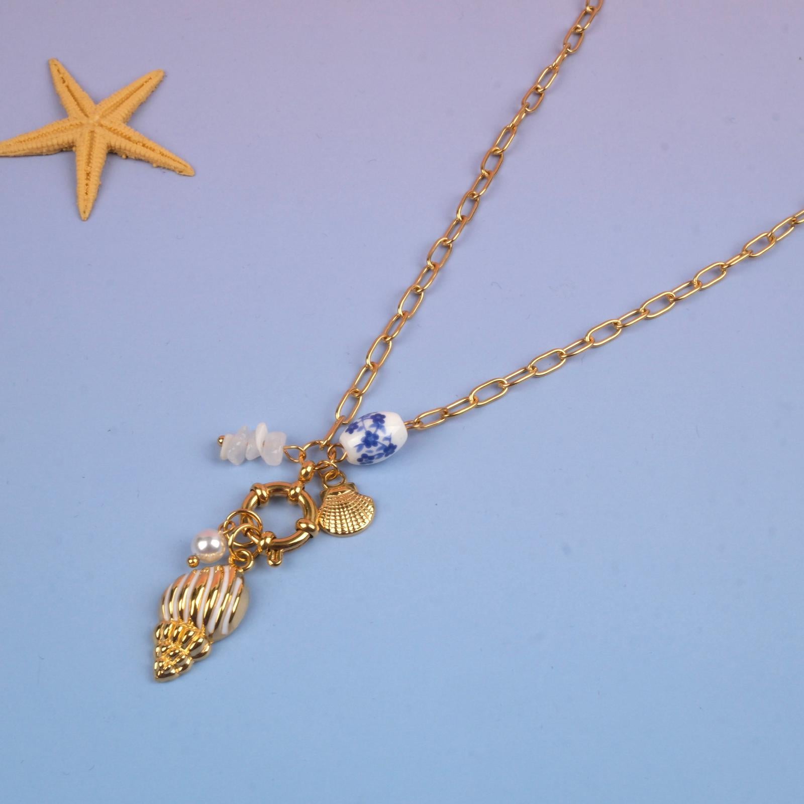 Toptan DENİZ KABUĞU KOLYE