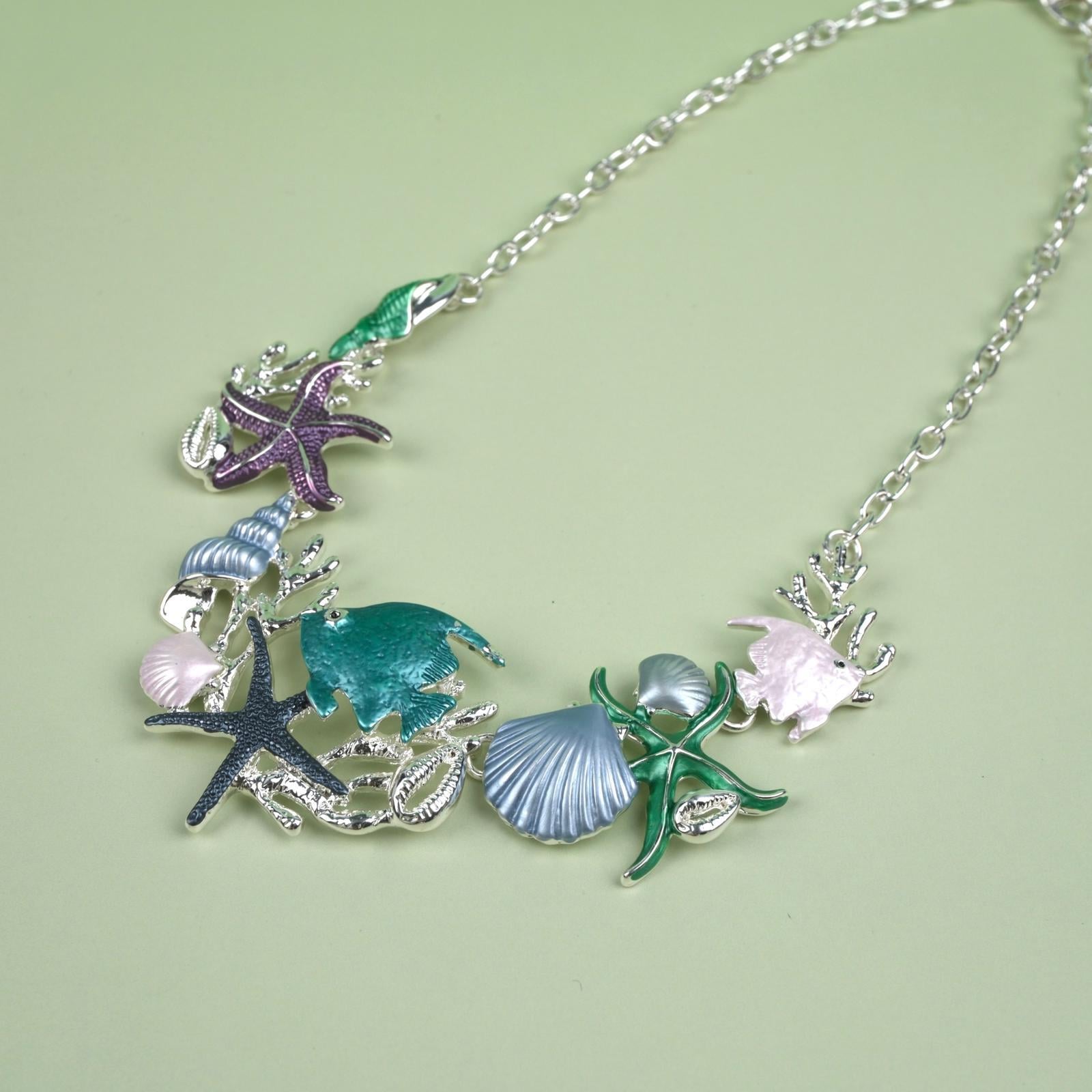 Toptan DENİZ YILDIZI KOLYE